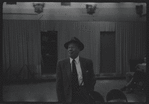Unidentified person in rehearsal