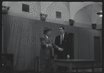 Unidentified people in rehearsal
