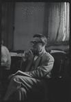 Unidentified person in rehearsal