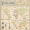 Chart of the world exhibiting its chief pysical features; Ethnographical chart of the world shewing the distribution and varieties of the human race