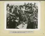 Middle East. Distribution of the polish newspaper "The White Eagle" among Polish soldiers.