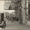 Street scene at Clarksville, Arkansas