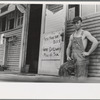 Farmer who supplements his income by selling ice, Huntsville, Arkansas