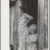 Wife and child of a sharecropper, Washington County, Arkansas
