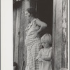 Wife and child of a sharecropper, Washington County, Arkansas