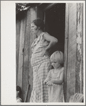 Wife and child of a sharecropper, Washington County, Arkansas