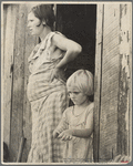Wife and child of a sharecropper, Washington County, Arkansas