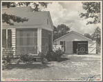 House and garage at Magnolia Homesteads, Lauderdale County, Mississippi