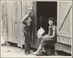 Rehabilitation client and son, Pike County, Mississippi