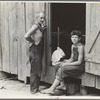 Rehabilitation client and son, Pike County, Mississippi