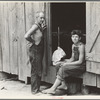 Rehabilitation client and son, Pike County, Mississippi