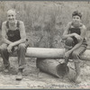 Rehabilitation client and son, Pike County, Mississippi