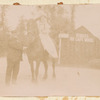 Eight images of Loie Fuller with friends including Gabrielle Bloch