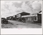 A street in the Negro section of Belle Glade, Florida