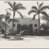 Toilets and showers for occupants of a trailer camp near Dania, Florida