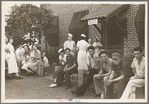 Workers in canning plant during change of shift. Many of these are migratory. Polk County, Florida