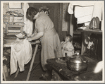 Wife and child of rehabilitation farmer. Coos County, New Hampshire