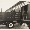 Farmers' warehouse owned by United Cooperative Society. Fitchburg, Massachusetts