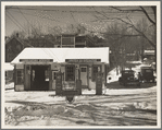 Gasoline station owned by United Cooperative Society. Fitchburg, Massachusetts