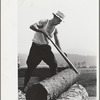 Lumber mill worker, Lowell, Vermont