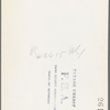 Daughter of Thomas Williams, Otsego County, New York