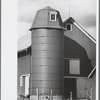Barn and silo on U.S. Grant Hallett's new farm, Tompkins County, New York