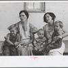 Mrs. Hallett and Mrs. Weber with their children, Tompkins County, New York