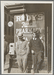 Men on main street, Saturday afternoon, Hagerstown, Maryland