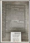 Railroad bulletin, Hagerstown, Maryland