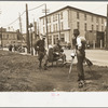 Lumberjacks getting photographed, Québec, Canada