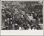Crowds at races, Indianapolis, Indiana