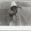 Resettled farmer's wife (Mrs. Lestor Barnes), Wabash Farms, Indiana