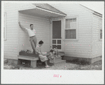 Part-time farmer who works in Loogootee with his family, Wabash Farms, Indiana