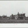 Tractors used in cultivation, Wabash Farms, Indiana