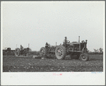 Tractors used in cultivation, Wabash Farms, Indiana