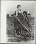 Farm boy, Wabash Farms, Indiana