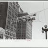 Sign across main street, Peoria, Illinois