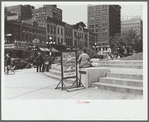 Courthouse steps. Peoria, Illinois