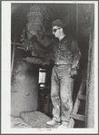 Steelworker at blast furnace, Pittsburgh, Pennsylvania