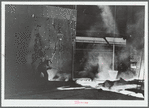 Tapping a blast furnace, Pittsburgh, Pennsylvania