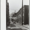 Houses on "The Hill" slum section, Pittsburgh, Pennsylvania