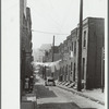 Houses on "The Hill" slum section, Pittsburgh, Pennsylvania