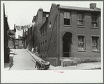 Houses on "The Hill" slum section of Pittsburgh, Pennsylvania