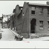 Houses on "The Hill" slum section of Pittsburgh, Pennsylvania