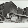 Houses on "The Hill" slum section of Pittsburgh, Pennsylvania