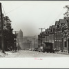 Houses on "The Hill" slum section of Pittsburgh, Pennsylvania