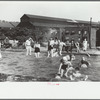 Homemade swimming pool built by steelworkers for their children, Pittsburgh, Pennsylvania