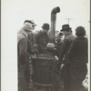 Evicted sharecroppers on Highway 60, New Madrid County, Missouri