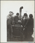Evicted sharecroppers on Highway 60, New Madrid County, Missouri