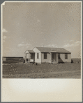 One of the thirty-three new houses. Ropesville rural community, Texas